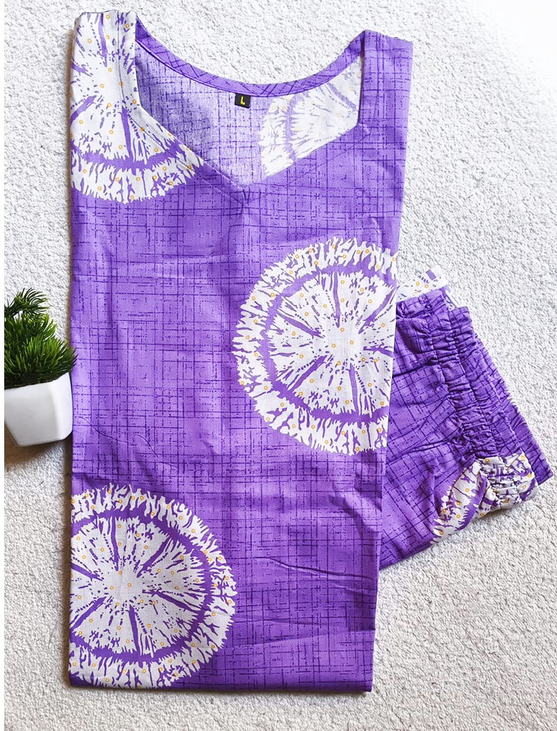 7142 - Cotton Night Suit Sets