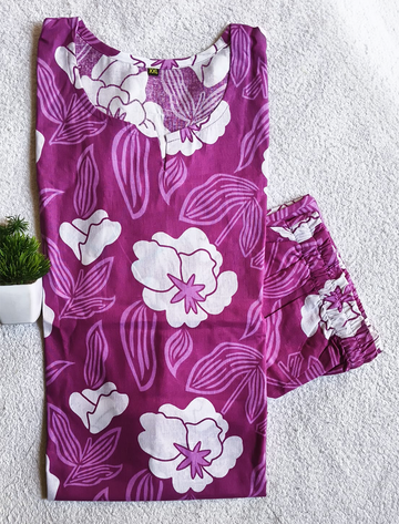 7145 - Cotton Night Suit Sets