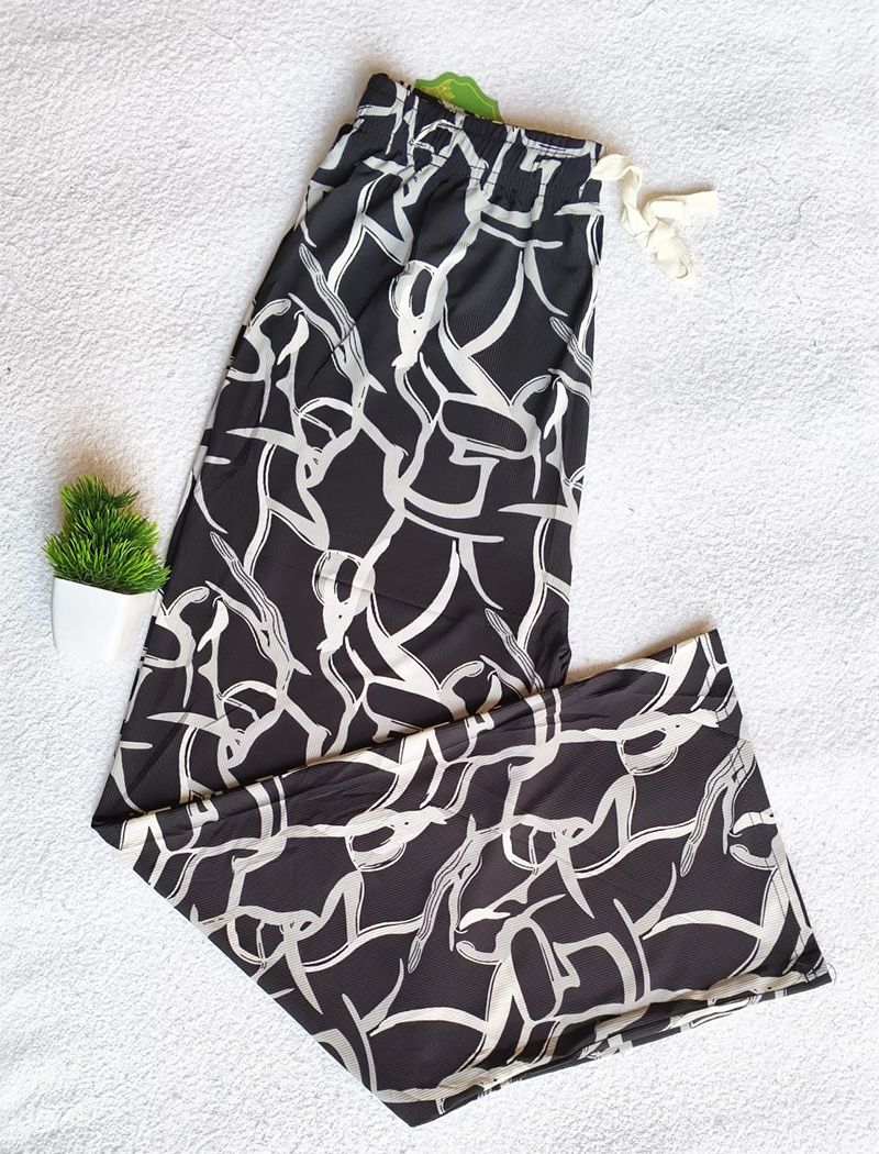 7208 Printed Palazzo Pants