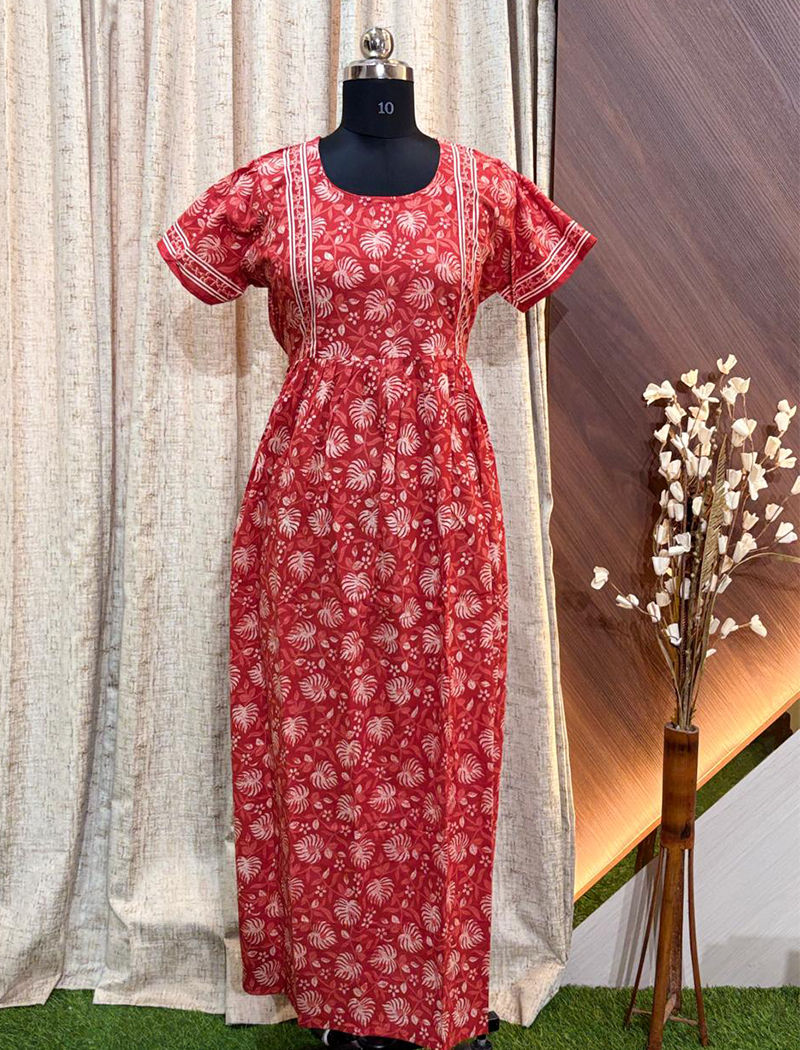 7254 - Frock Style Nighty