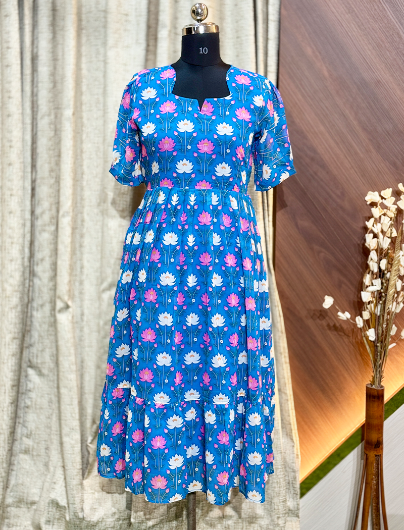 7308 -  Georgette Frock
