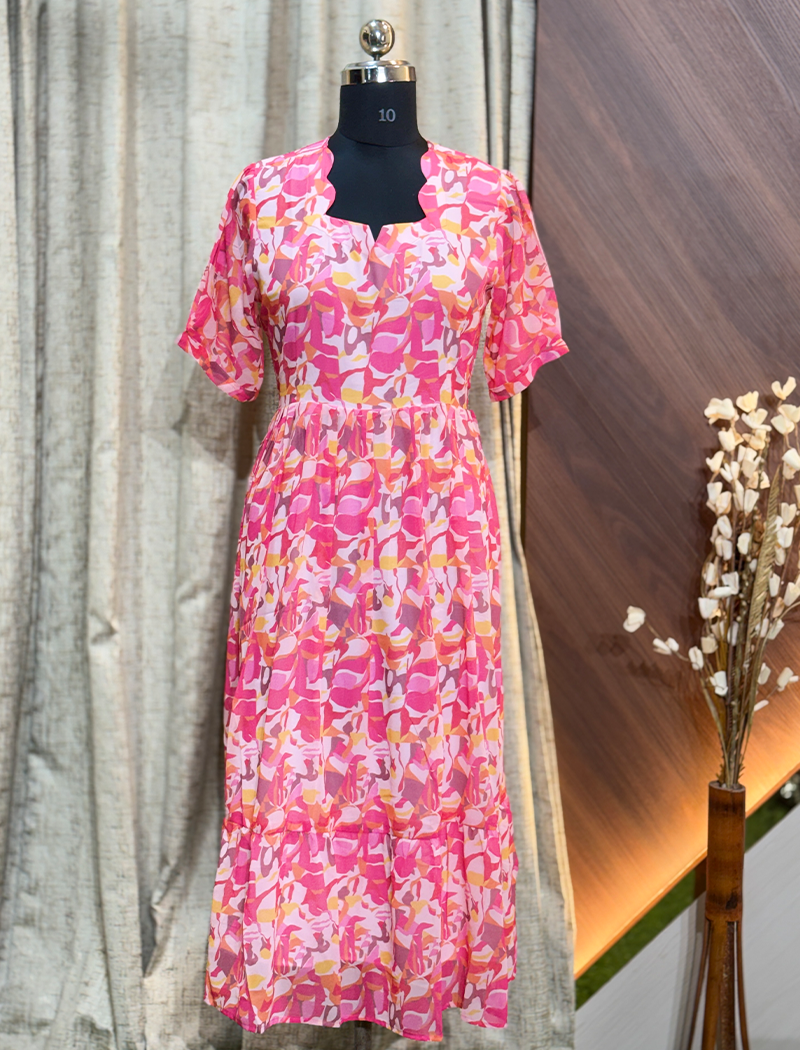 7310 -  Georgette Frock