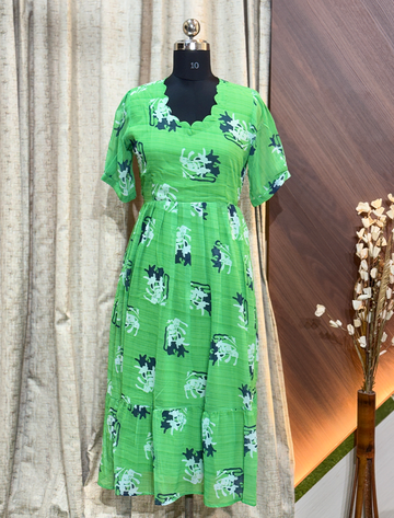 7311 -  Georgette Frock