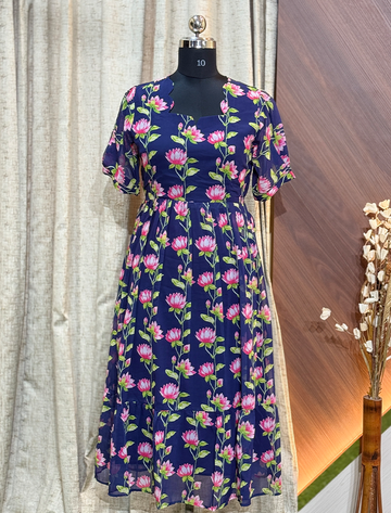 7312 -  Georgette Frock