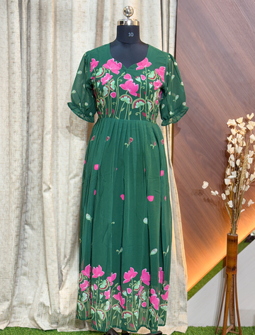 7314 -  Georgette Frock