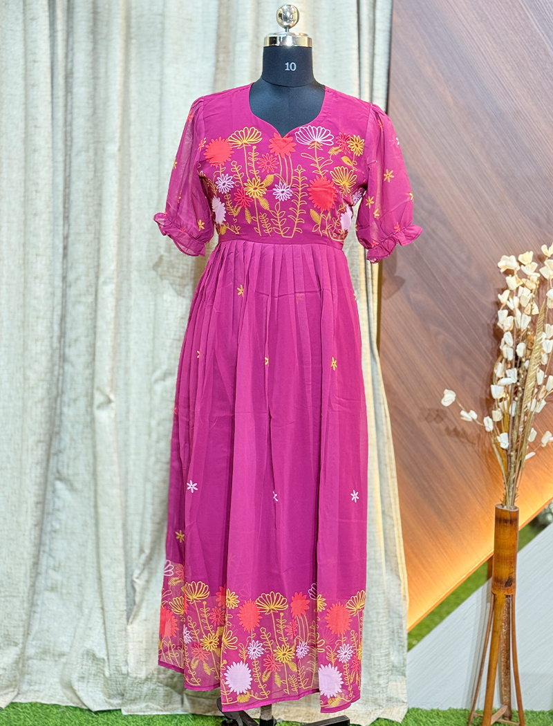 7315 -  Georgette Frock