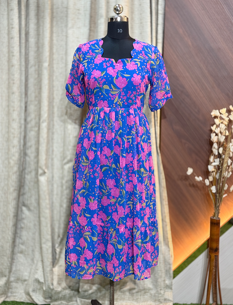 7317 -  Georgette Frock