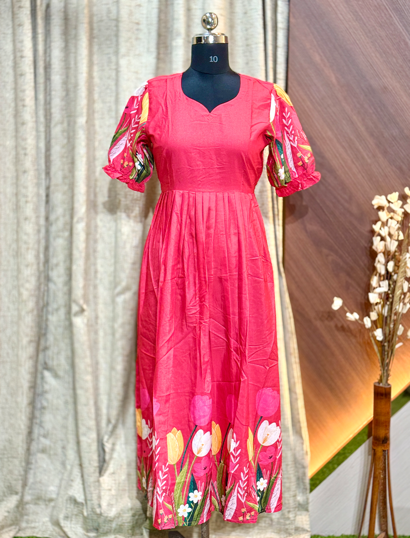 7318 -  Georgette Frock