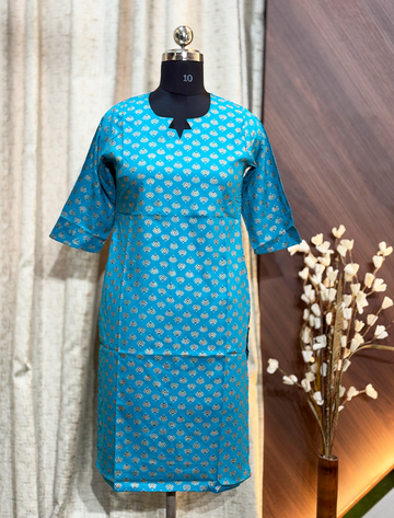 7321 -  SILK KURTIS