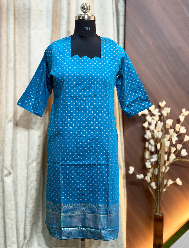 7323 -  SILK KURTIS