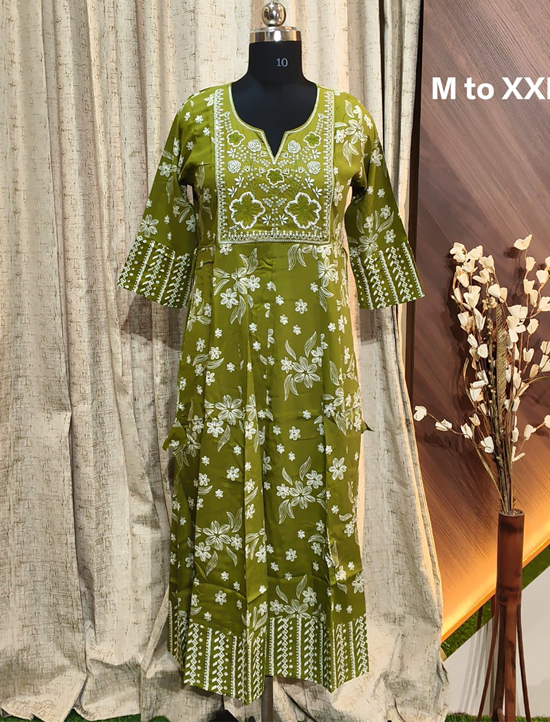 7327  -  Anarkali Kurtis