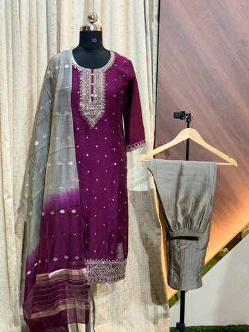 S238 - Kurti with Pant and Dupatta