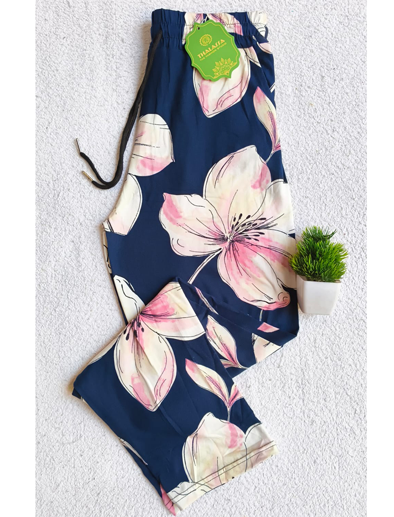 7387 - PRINTED STRAIGHT PANT