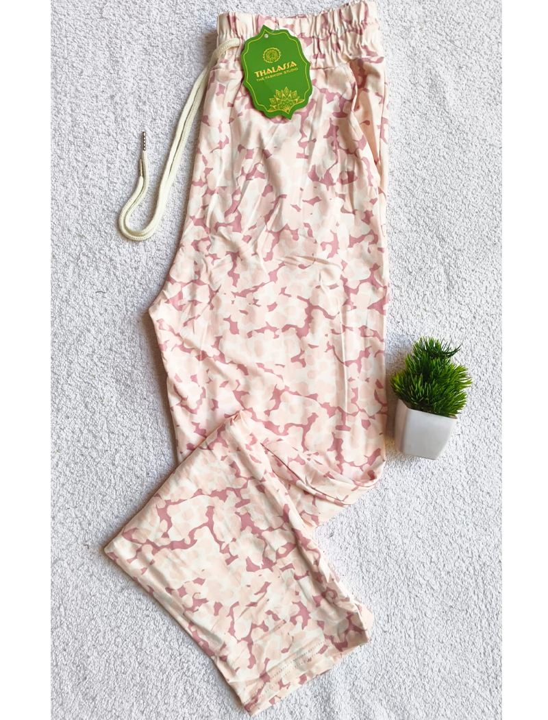 7390 - PRINTED STRAIGHT PANT