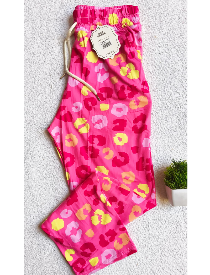 7392 - PRINTED STRAIGHT PANT