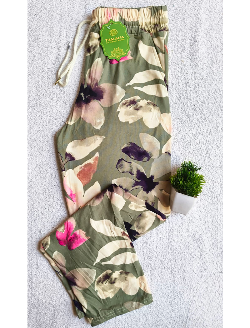 7406 - PRINTED STRAIGHT PANT