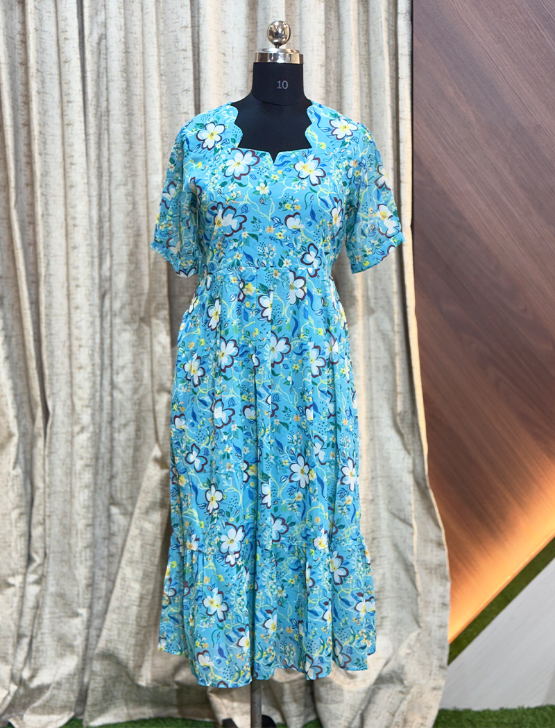 7528 -  Georgette Frock