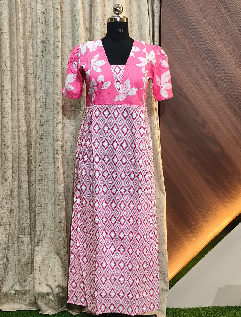 7807 - Frock Style Nighty Feeding