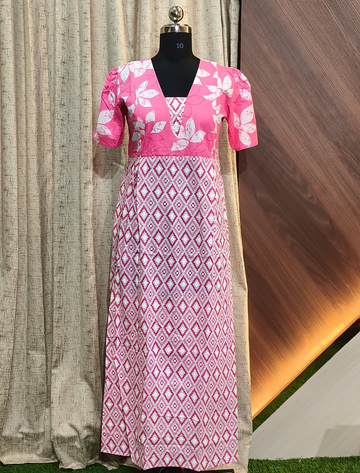 7807 - Frock Style Nighty Feeding