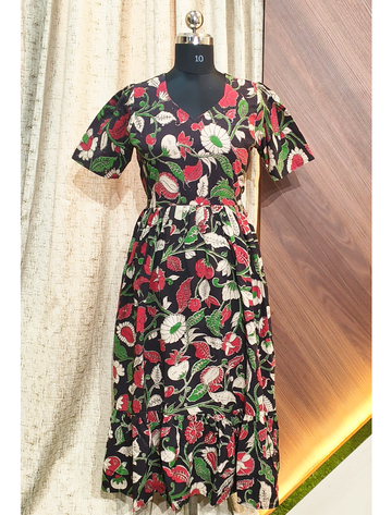 7872 - Kalamkari  Frock