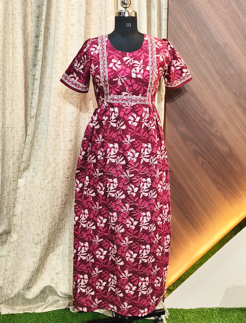 7907 - Frock Style Nighty