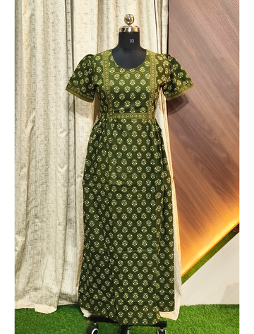 7597 - Frock Style Nighty – perfectcollections