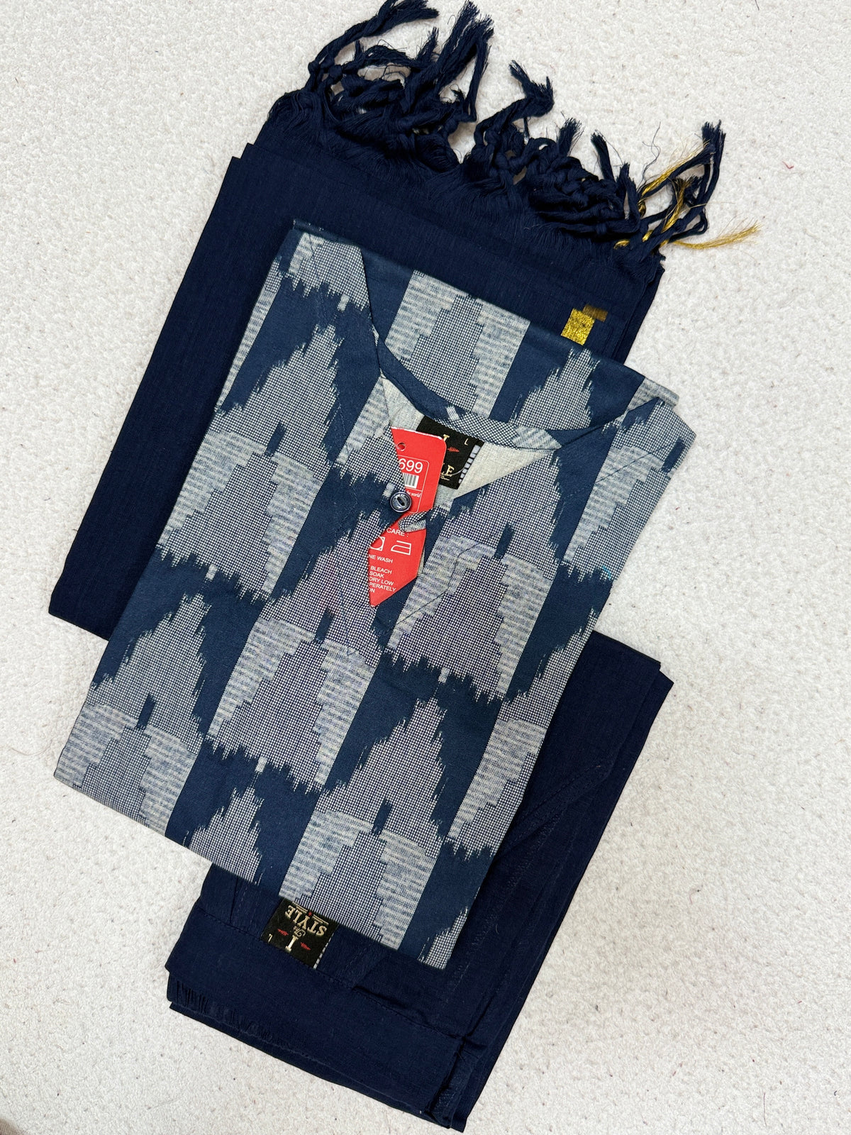 RC018 - Cotton Kurti Set 3PCS