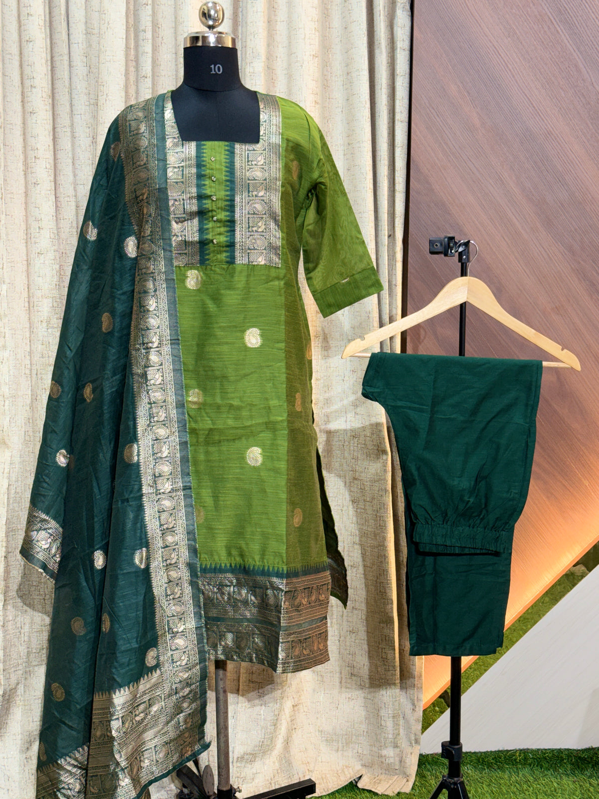 S277  - Kurti with Pant and Dupatta