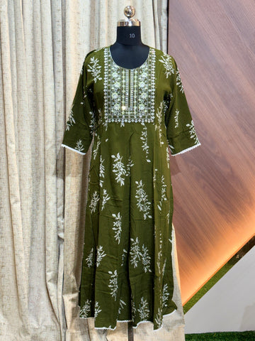 S244 -  Anarkali Kurtis