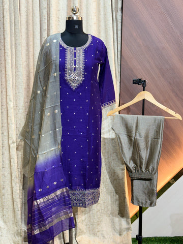 S236 - Kurti with Pant and Dupatta