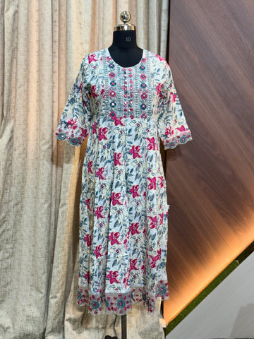A1016 -  Anarkali Kurtis