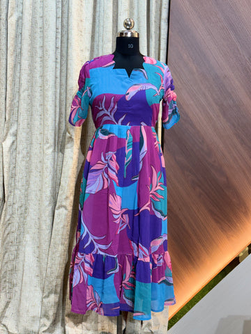 A924-  Georgette Frock