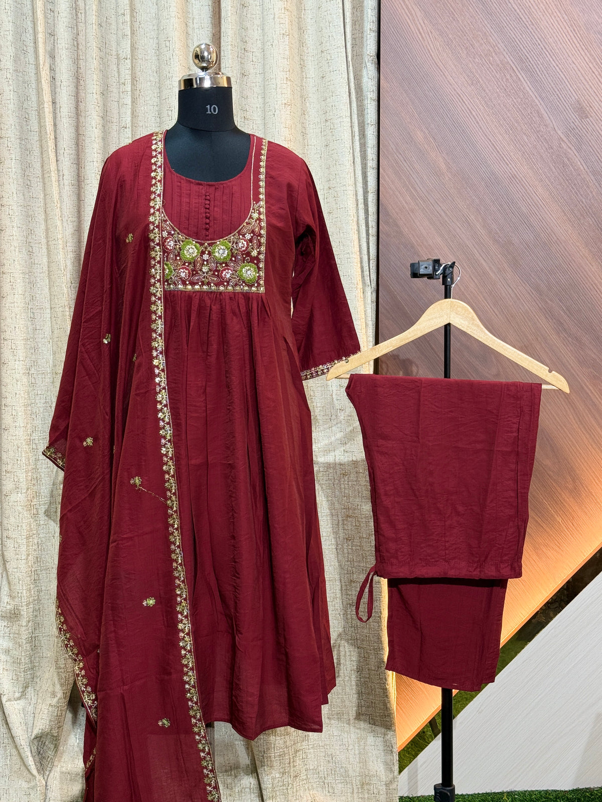 S047 - Kurti with Pant and Dupatta