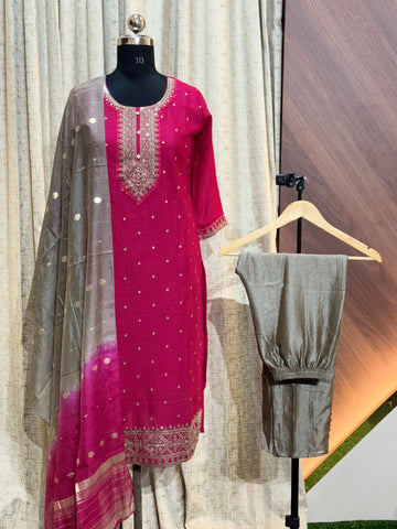 S234 - Kurti with Pant and Dupatta