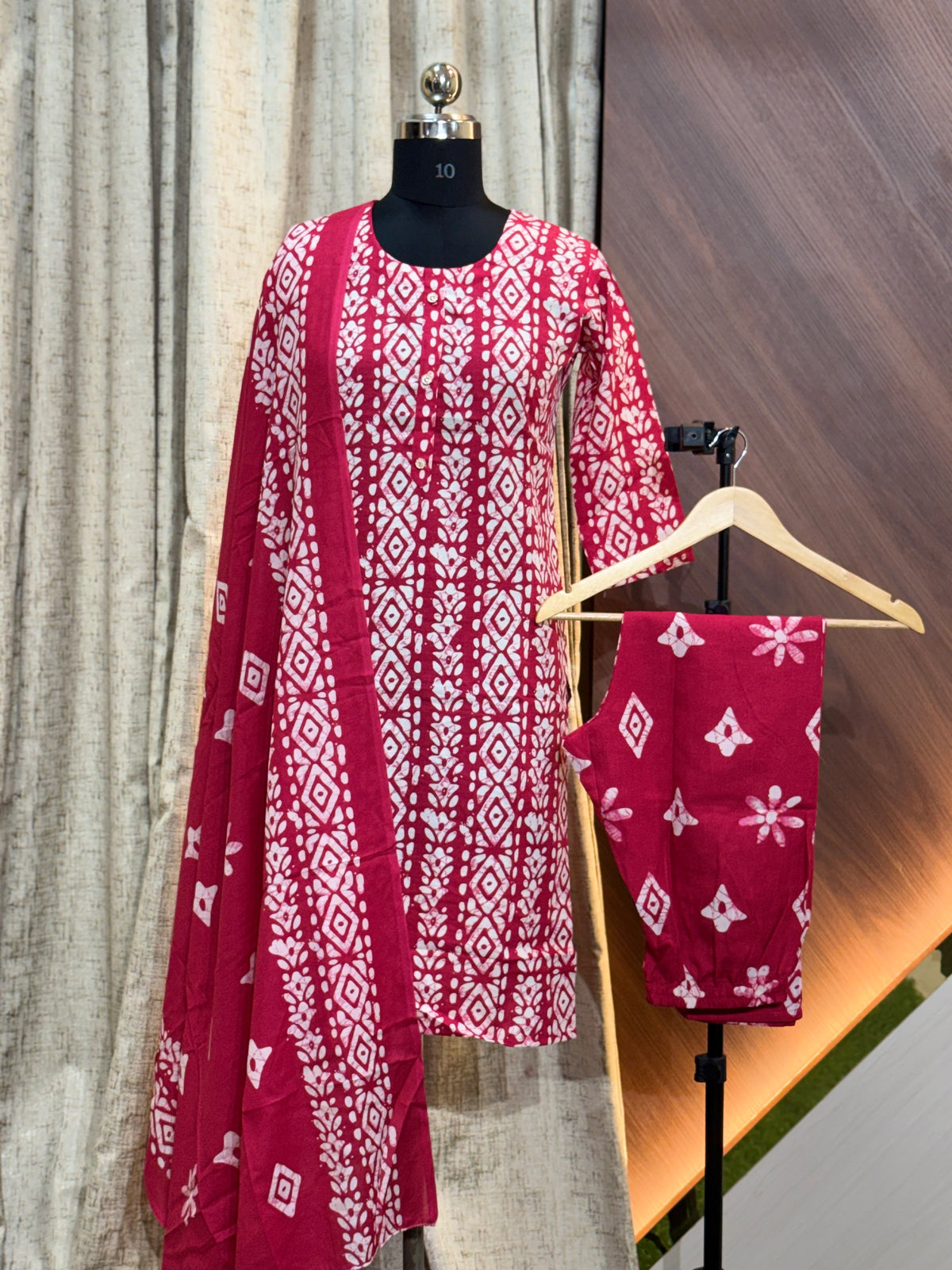 B781 - Cotton 3pc Kurta Set