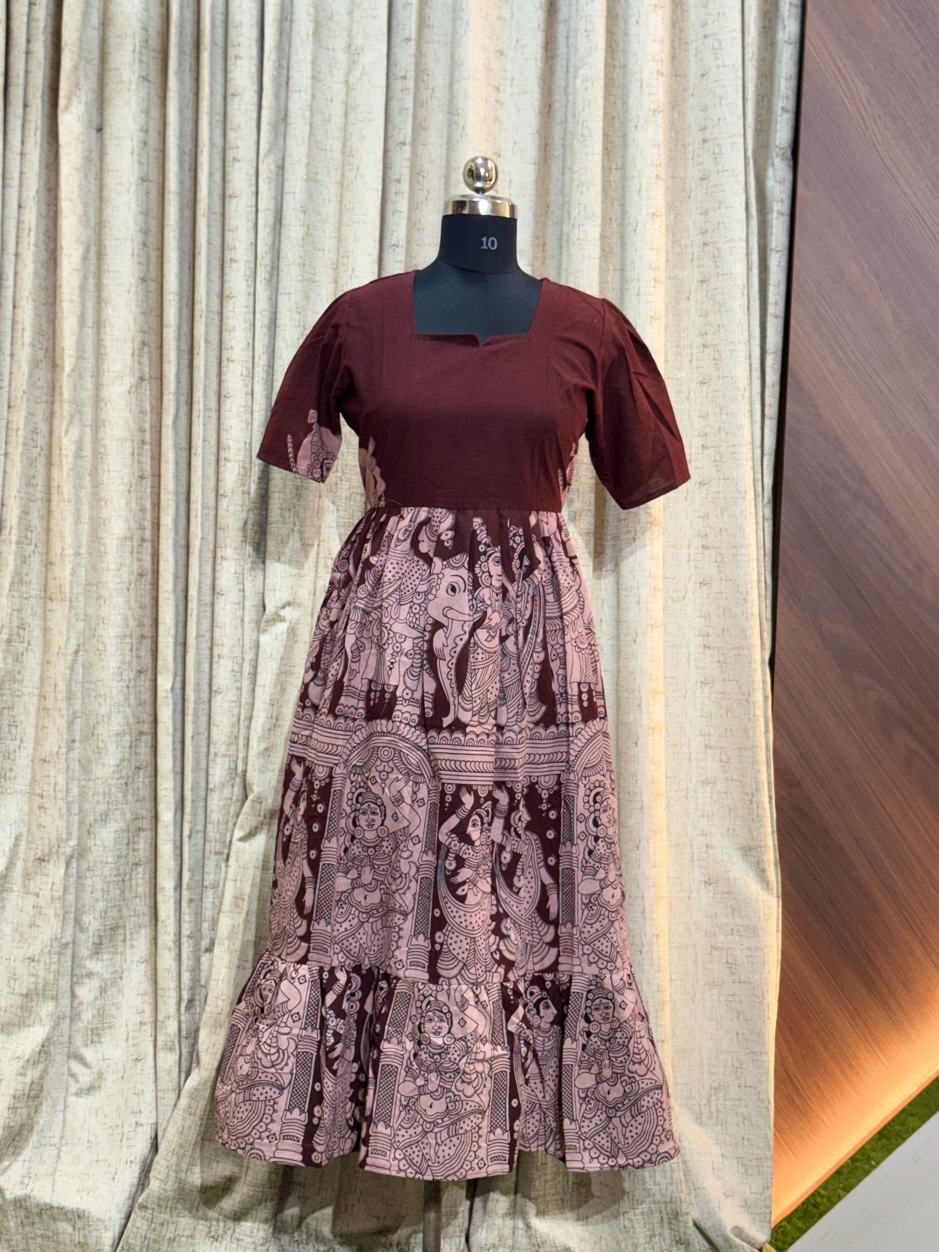 9699 - Kalamkari  Frock