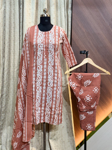 B783 - Cotton 3pc Kurta Set