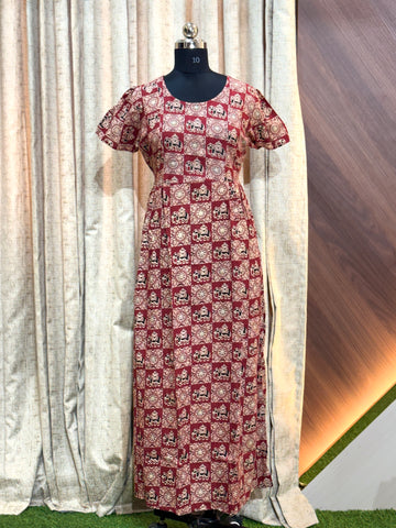9107 - Frock Style Nighty