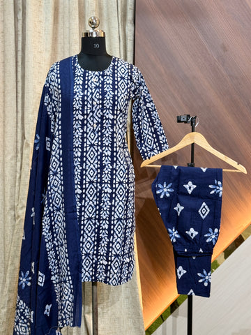 B777 - Cotton 3pc Kurta Set