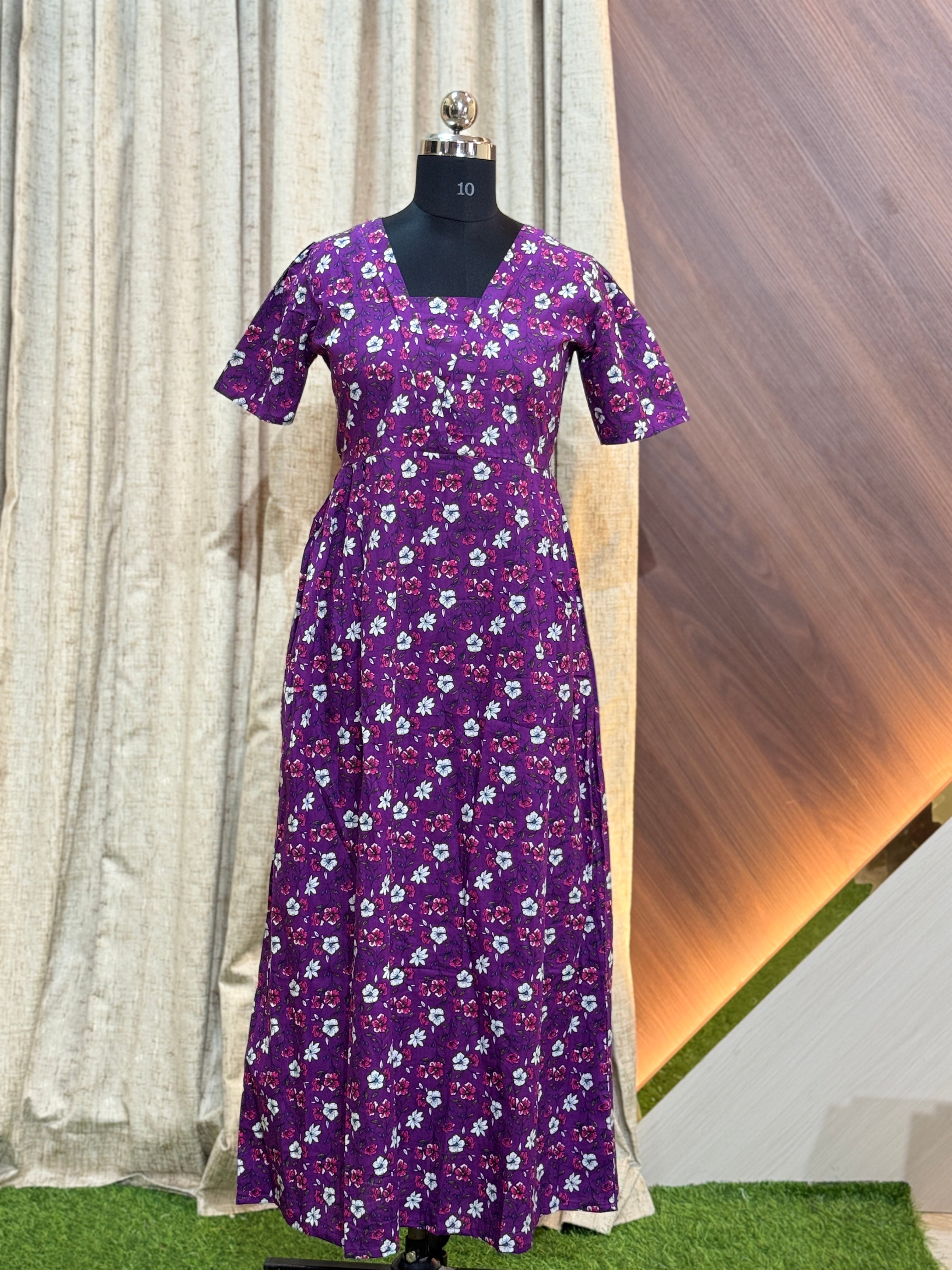 8574 - Frock Style Nighty