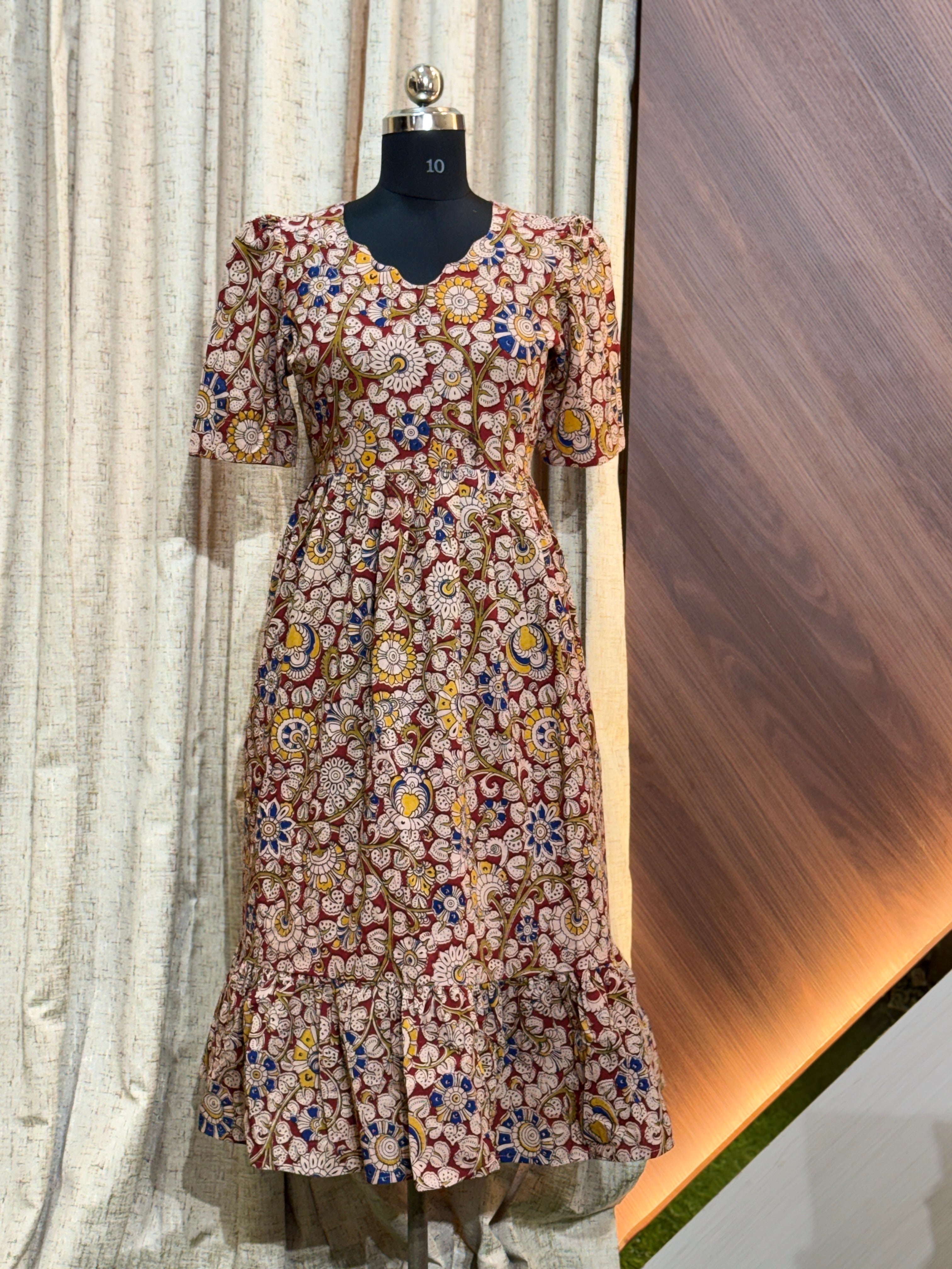 A1263  - Kalamkari Frock