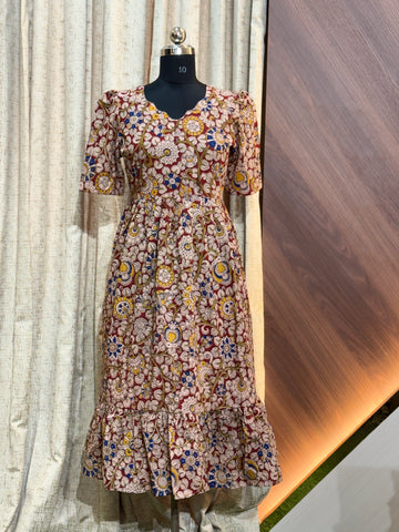 A1263  - Kalamkari Frock