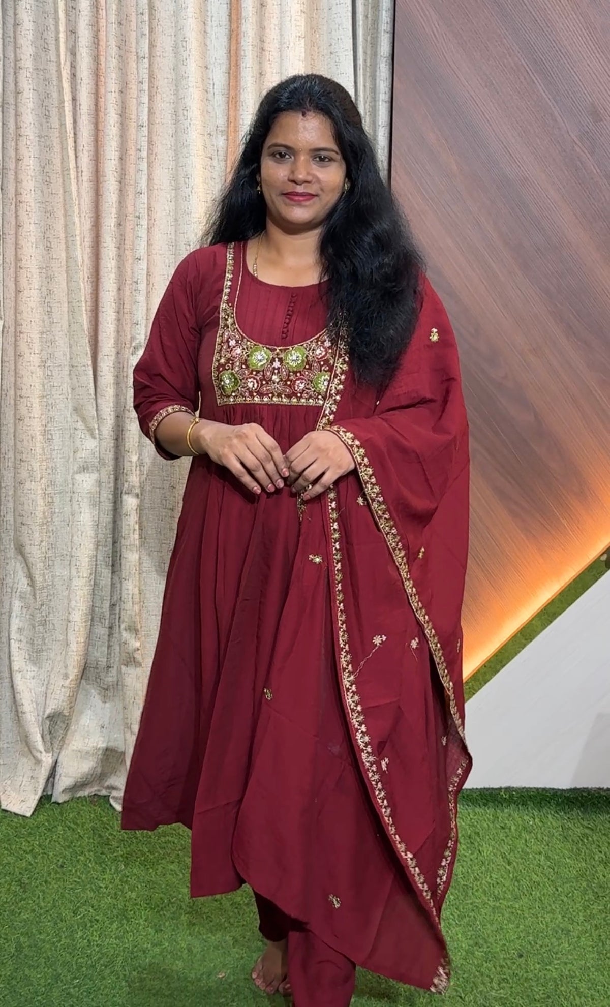 S047 - Kurti with Pant and Dupatta