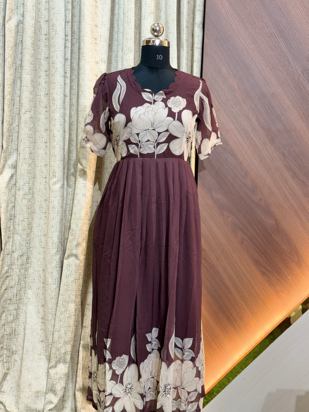 A928-  Georgette Frock