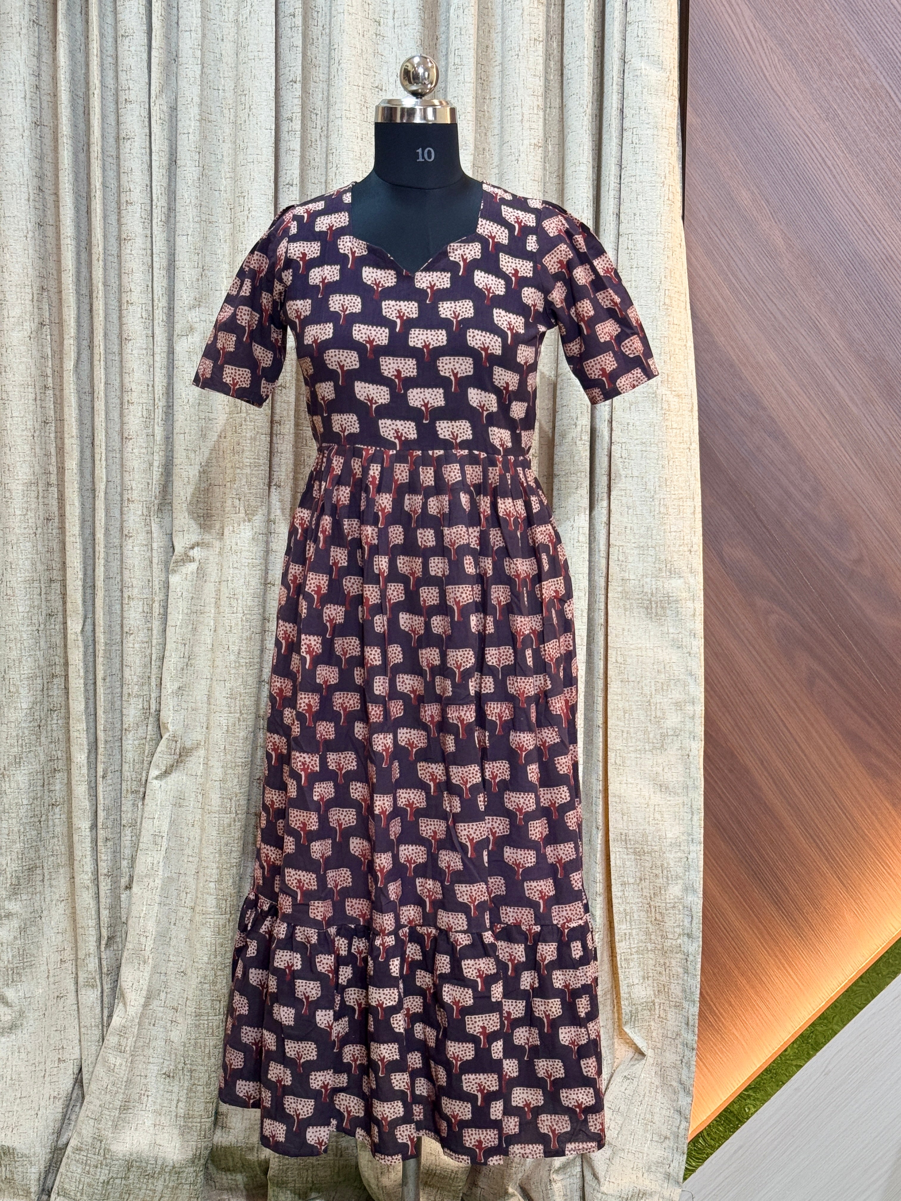 9646 - Kalamkari  Frock