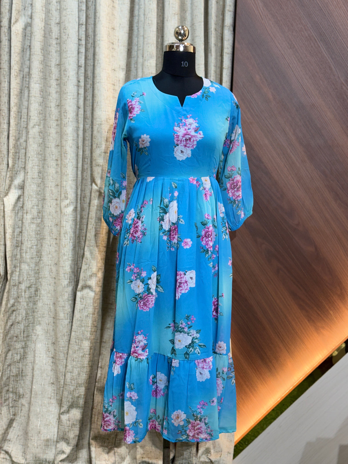 A919-  Georgette Frock