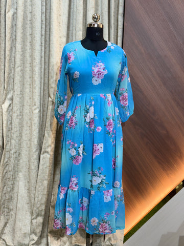 A919-  Georgette Frock