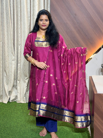 S009 - Kurti with Pant and Dupatta