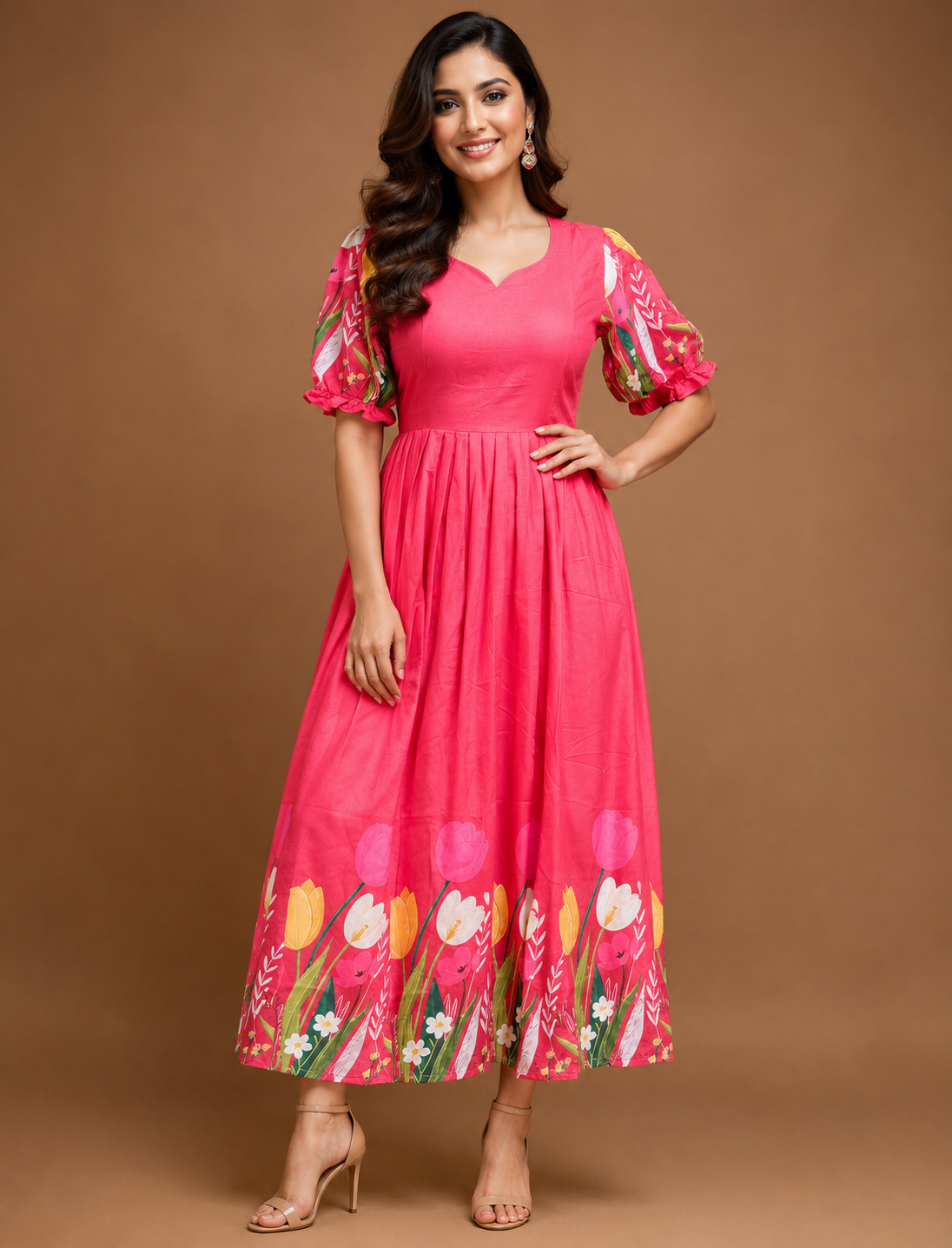 7318 -  Georgette Frock