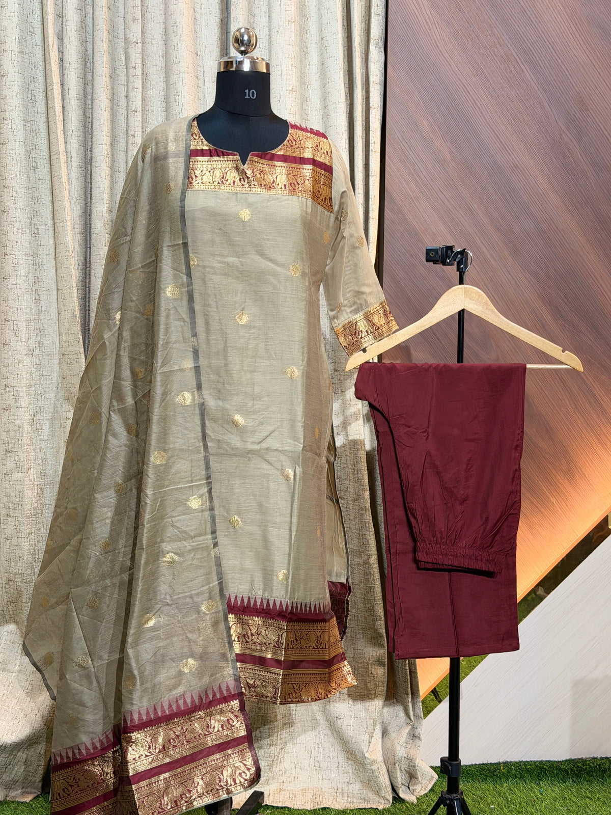 S011 - Kurti with Pant and Dupatta